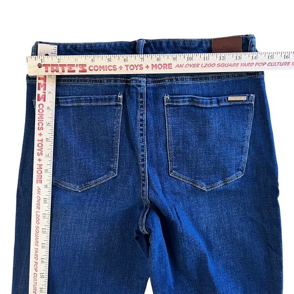 Tommy Hilfiger Tribeca Skinny Jeans Women’s Size 8 Dark Wash Mid Rise Stretch - Picture 4 of 11